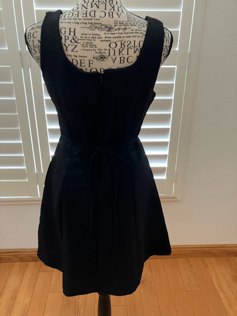 DAZY Solid A-Line Dress Without Tee, Casual Women Dress, BLACK, Size M - Picture 7 of 13